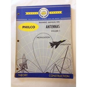 Philco Training Manual on Antennas Vol. 1 (Paperback)